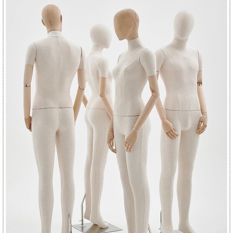 韩板高端实木服装假人偶模特模型设计人台道具造型新款衣服