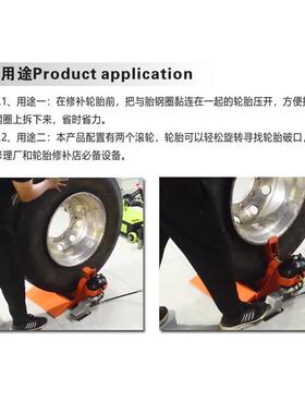 鹰翔达胎第三代气动2夹胎YRG机真空胎夹器17..5到25系列轮胎脱胎