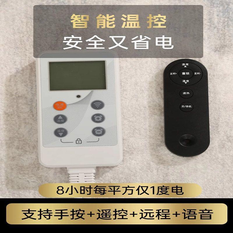燃冬石墨烯地垫家用客暖厅erEQnHxT发热地毯冬季动收纳毯卧室电热
