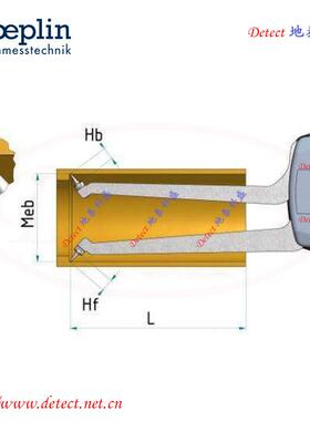 无品牌/德国kroepln盲孔数显i内径卡规G2G40盲测量孔卡规卡钳L2G4