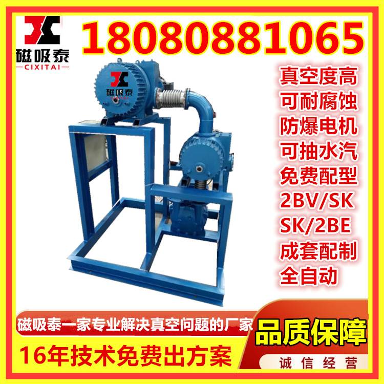 JZJ2B300-2.2真空机组ZJP300+150罗茨增压泵2BV5121水环真空泵