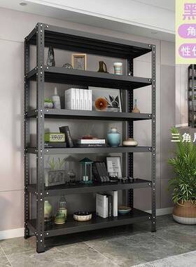 用角钢货XUC架多层置家物架室厅阳台客厨房储物架铁架子库房地下