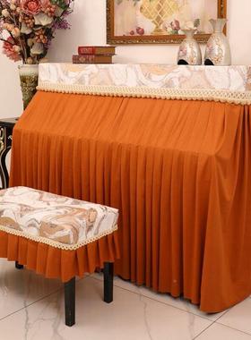 钢防尘罩轻奢布盖布清琴新尘盖套琴披布VHC现防代简约可机洗