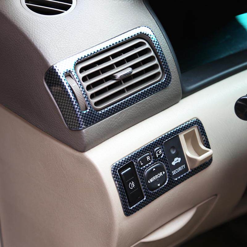 厂直销改04-06花冠汽KYH车装中纤控台方向盘全套碳家维装饰防刮贴