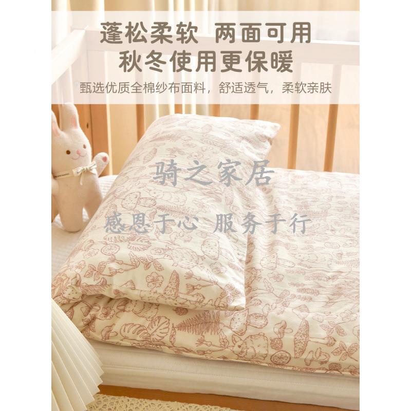 宝宝褥棉花床垫夏季薄新生婴儿纯棉纱61069布褥幼子款儿园儿童保
