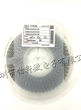 B型1210100U107TK10VEESVBF21A107K20238R贴片钽电容NEC