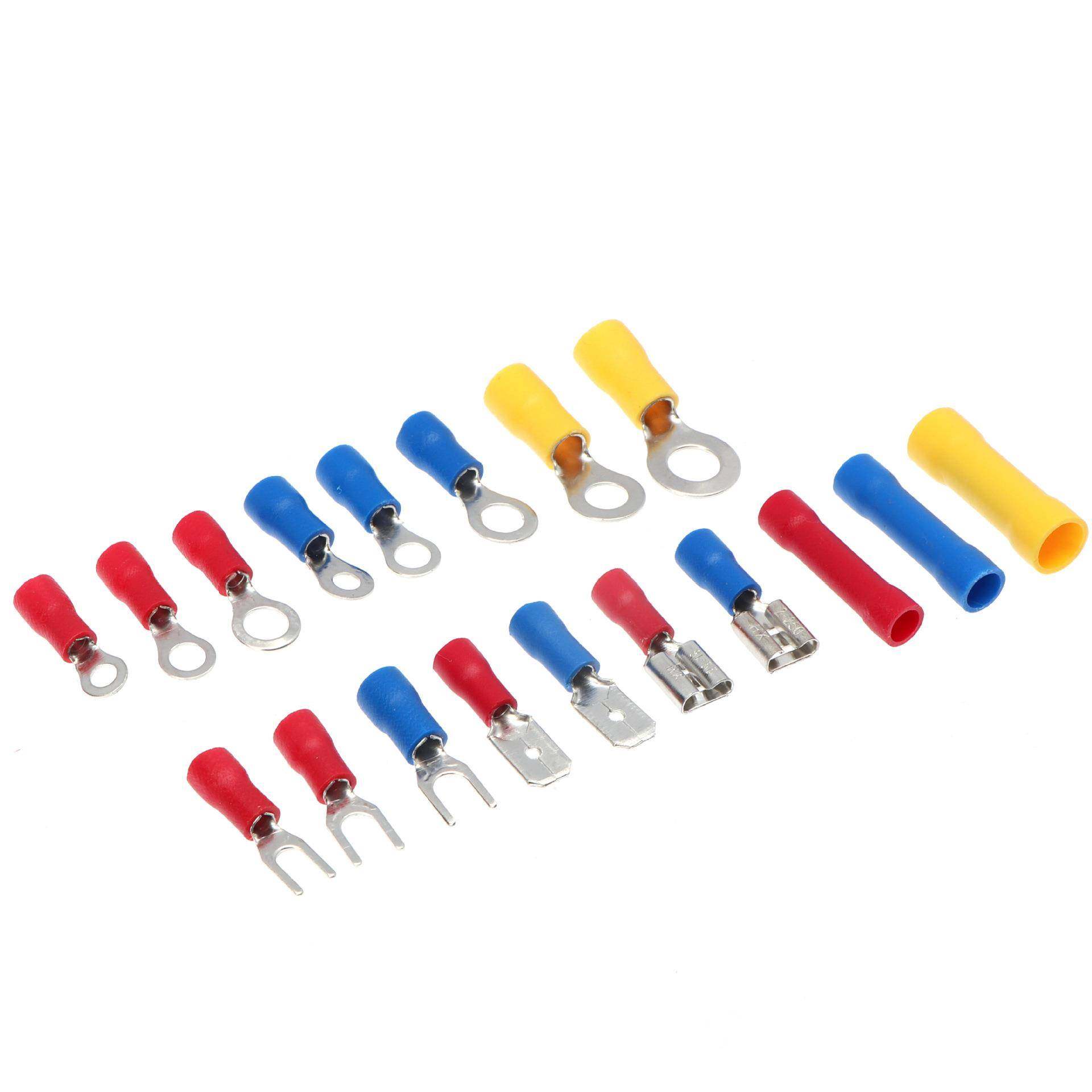 130WZB0间pcs圈叉状接线冷压端子预缘防绝管水接线端子盒装bv中组