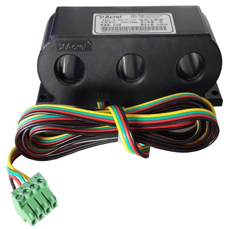 安科瑞压三相组合型电*流互感器AKHXKO-0低.66Z-3&20交信流号采集