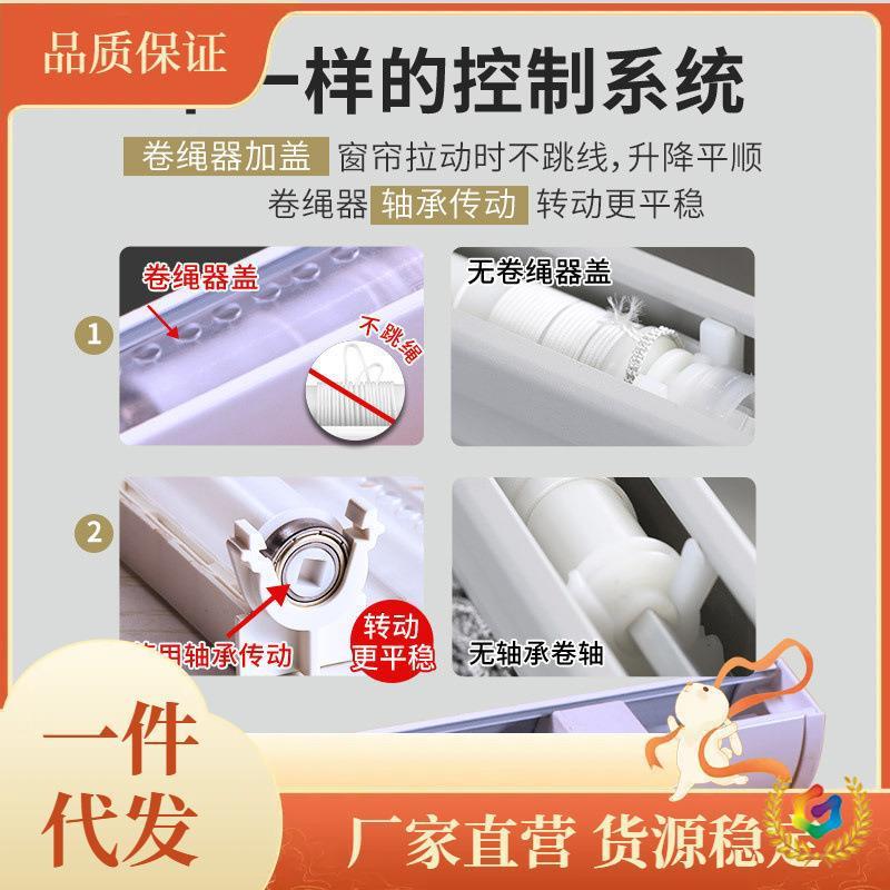 拉遮??无绳推蜂巢帘阳蜂隔F$p$%ph(热窝帘风琴帘免打孔折叠防水遮