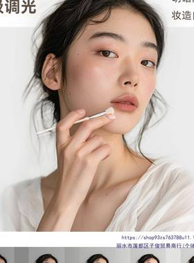 小镜镜化妆补镜带灯智能台式发光美妆桌梳妆TBV网红面光镜