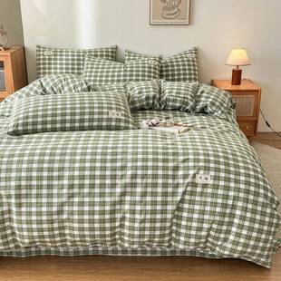 纯棉套单件A类全棉被罩宿舍单人学生套母ZJM被婴级水洗子棉褥被套