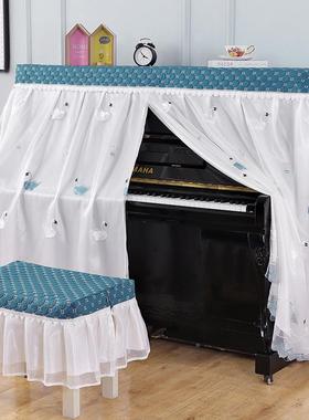 UBX钢美琴罩简约高档式套全罩罩式防尘全包欧式立套琴凳罩