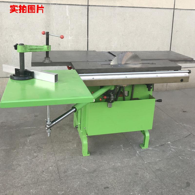 多功能3433推00台刨压刨机床MQ343方孔钻刨锯刨木钻多合一带台工