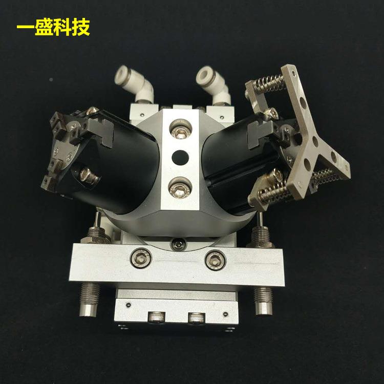 180度旋气缸换向持缸RMT2ALO0-2夹5/32/40机械转手上下料组合气缸