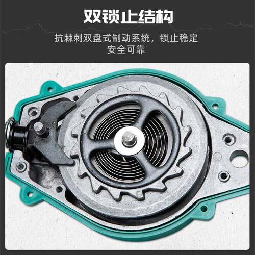 全带速差防坠自绳控器高空作业装安备全伸缩防坠落缓RUM冲安包保