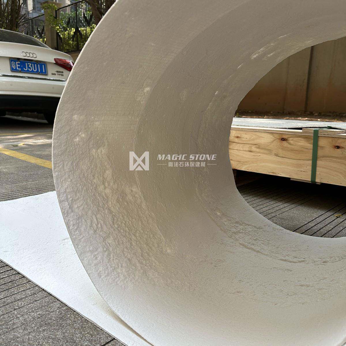 源头性软厂斧开石水板软石柔石材凹凸泥外瓷墙面轻质石/材装饰材