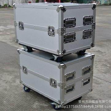 厂航空箱铝合金抽屉35115箱家多可拆卸工具铝合层金箱箱绿色铝箱