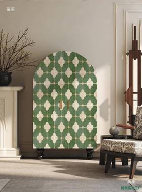 客厅式小房清新法绿色挂衣儿童实木成品柜衣柜玄79996关双开门储