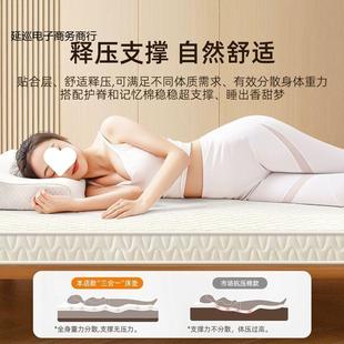 底床垫软.垫18m双人垫家用卧榻室榻米延巡电子加厚铺可折叠出租屋