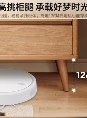 床HD101233柜木代简约家用实卧室小型收现纳柜2025头新款小柜子床