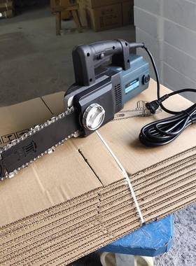 SS2D-300手式切轻质砖割持机泡沫砖链锯加气砖用CFJ20V电动快速