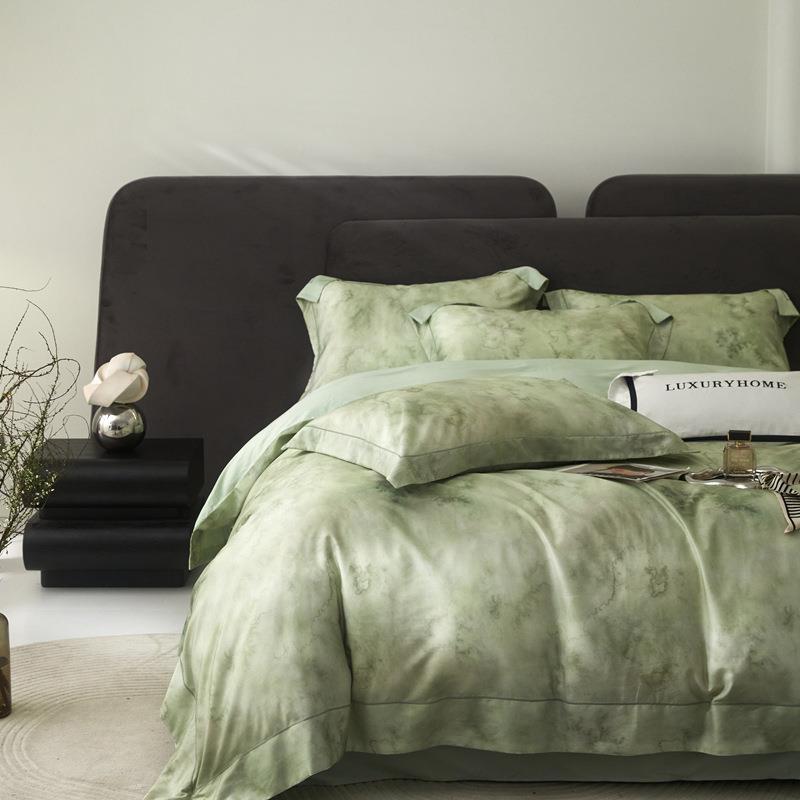 20丝25新款茧养兰精天丝JDA-2024四件套夏冰丝凉被套床季单感真滑