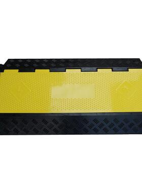 带900*50速0*5mm大三线橡胶线AWI槽减地面电线保护6槽防碾压线板