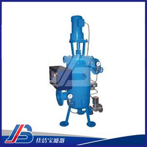 佳过洁宝不锈钢自式清洗水器过滤厂家JJB-800-刷反冲洗前置滤器