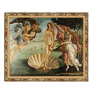 世界画波提ltao7145式 诞生春饰画古典人物挂画欧天使 切利维纳斯