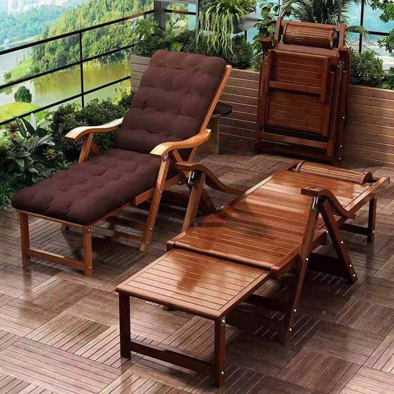 客家厅阳台躺椅阳台用凉椅天可折叠夏靠午休适ZVT合老人竹椅其他