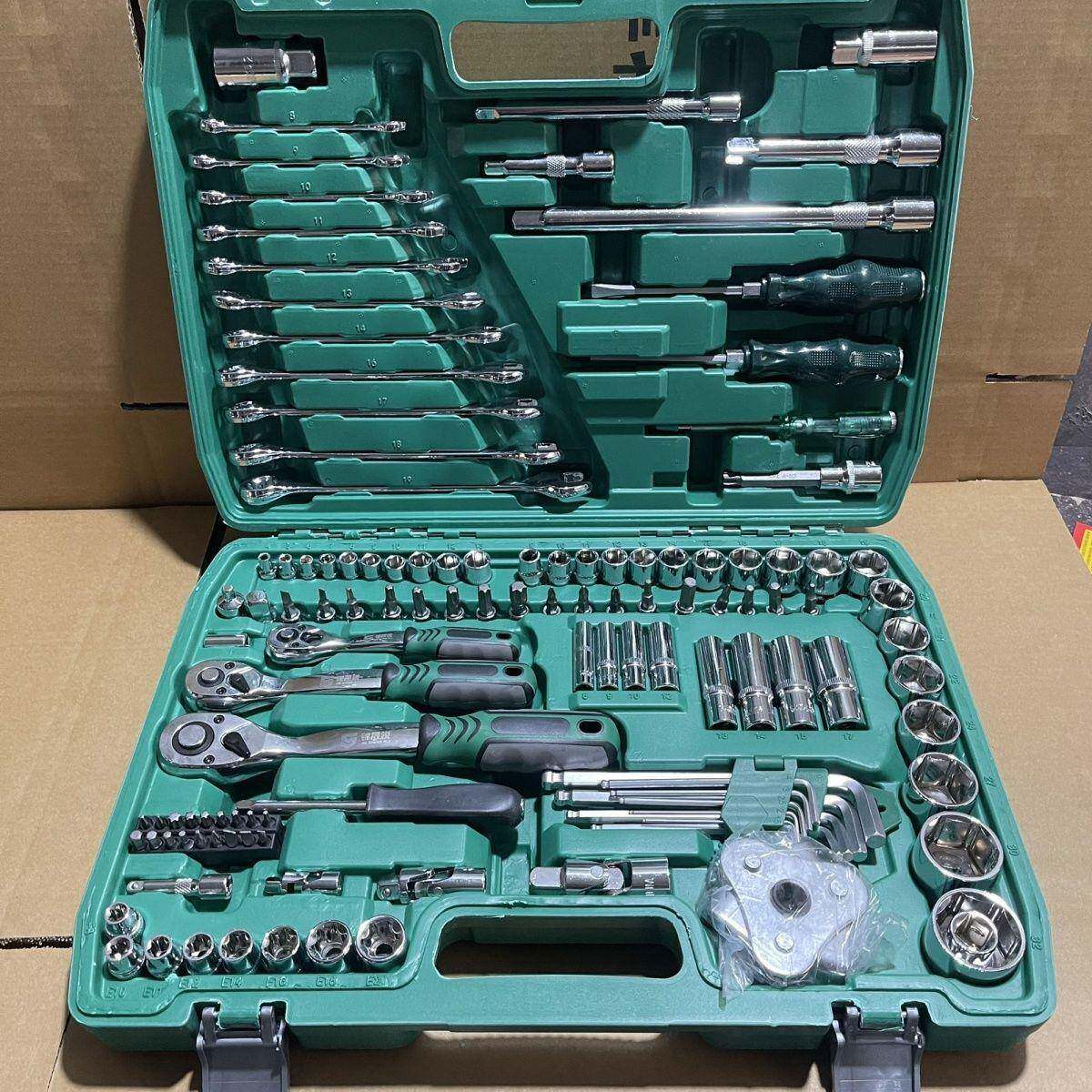 151件套汽修工具汽套装套筒扳手组工合修车工具车维修具PZZ工具包