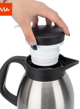 诺维雅悦舞温系保温壶30保4不列锈钢真空热ZUQ水壶家用办公用瓶热