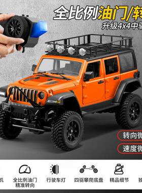 ：12莽新品1m80432n18全2比例牧马人牛模型遥控车专业rc攀爬仿真