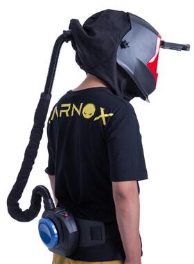 翻电式自动变光焊帽焊接切割AIRFREE打磨过滤式净化空气盖送风动