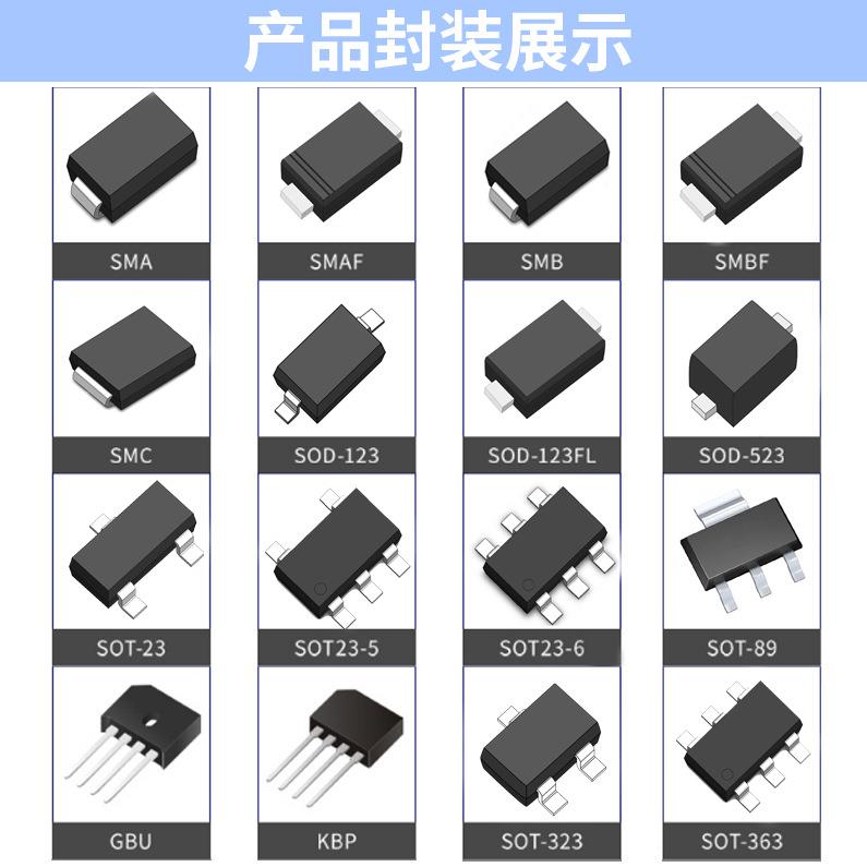 ABFS21BXH0贴片AB-4晶导微丝印AB堆F210半导体桥大功率整流桥