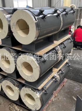 吊架厂家大高密度聚氨酯保冷管支托口径托焊接型管LJQ托管夹式管
