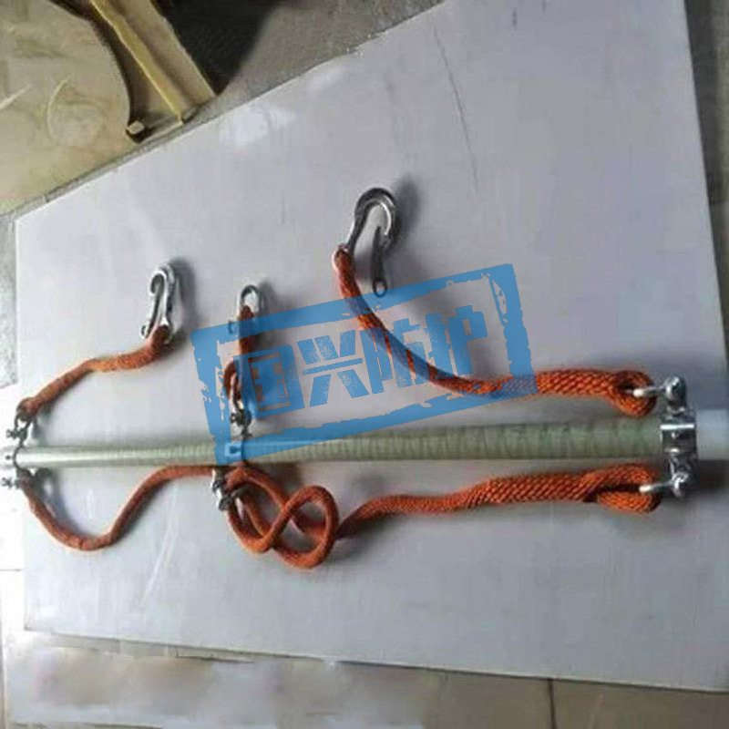 三相导线斗臂车用三角导线吊架ZF010314型起重三角吊架操作棒