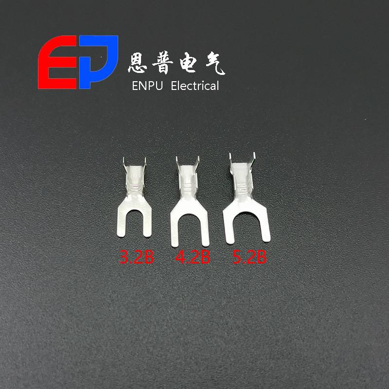 JEP厂家现货直销通用电源线接头汽车连接器配件U型端头DJ4413-4.2