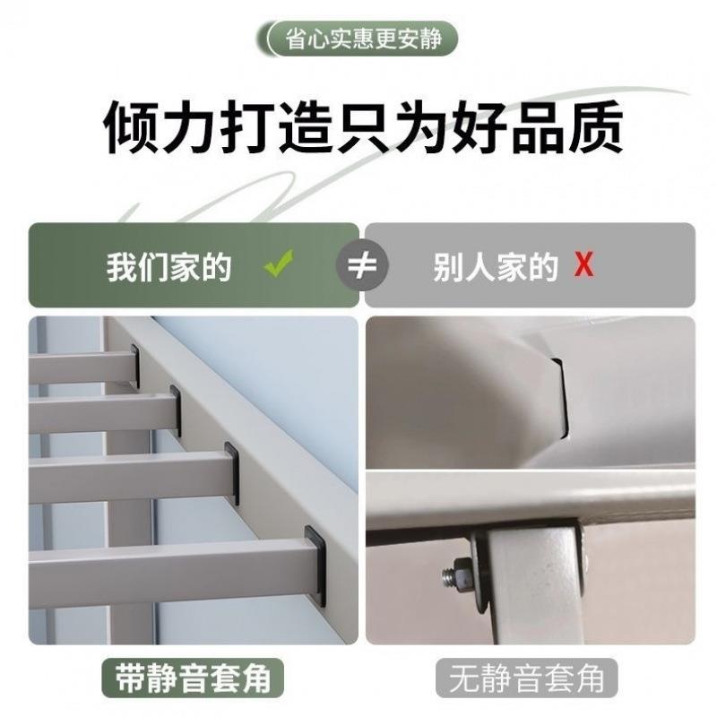 简济易单层员宿舍家YCM工用单人床经实用惠耐铁床双人加固工地单