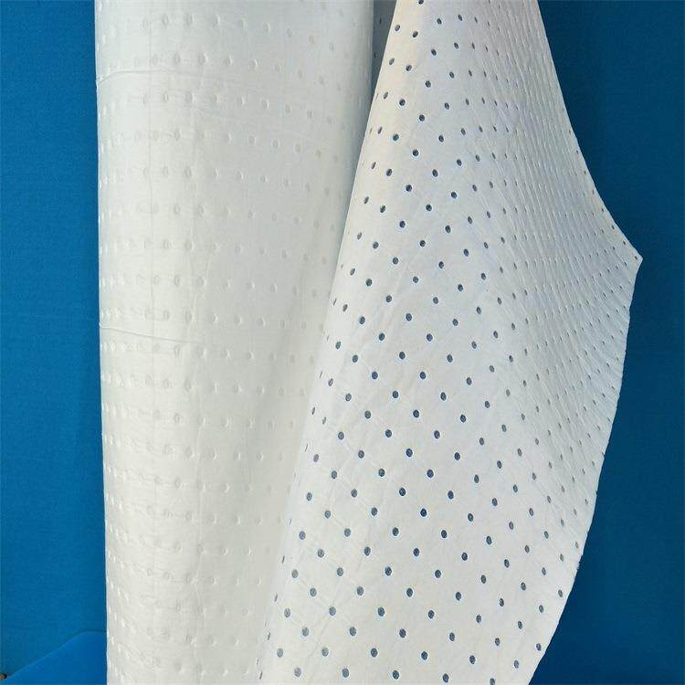 状无品牌/吸油棉复合压点吸油卷毡PP吸油卷1米棉*30米