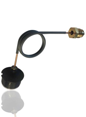 壁挂炉压力表黑色蒸汽水压表加压气瓶液压气体专用Y28Z 4BAR G1/4