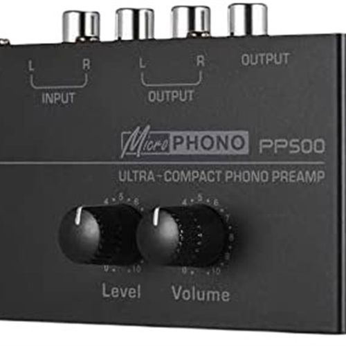 Preamplifier PP500 Turntable Volume Controls Phono
