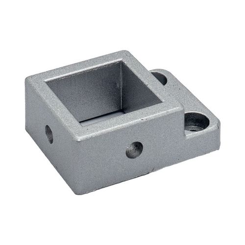 铝型材四方法兰底座 3030 4040工业铝型材法兰固定座 法兰固定座