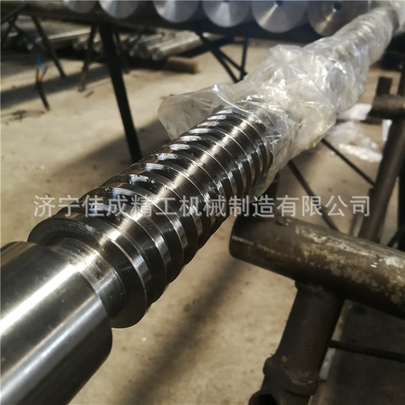 机床梯形矩形丝杆大型加长正反牙丝杠Tr20T30T40T50T60