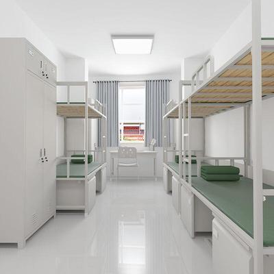 ZT-yj654014款钢制制下式单人床上铺具床2干部宿舍高低铁架床学校