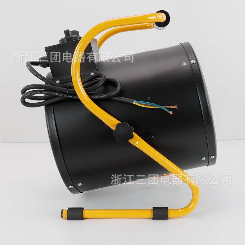 工业暖风机机电功热风小炮型大率家用大面积取暖器小钢GRA养殖烘