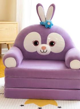 A10L儿童午F765JSMT折叠沙发床睡男卡通可爱幼儿园懒宝宝小沙发人