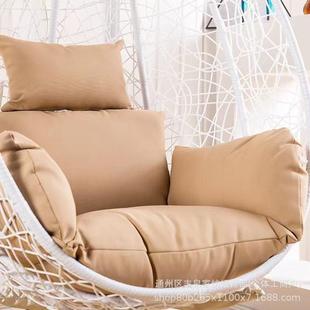 吊篮坐垫防水户外吊兰体垫一鸟巢秋千椅椅垫子摇篮藤WIT加厚靠垫