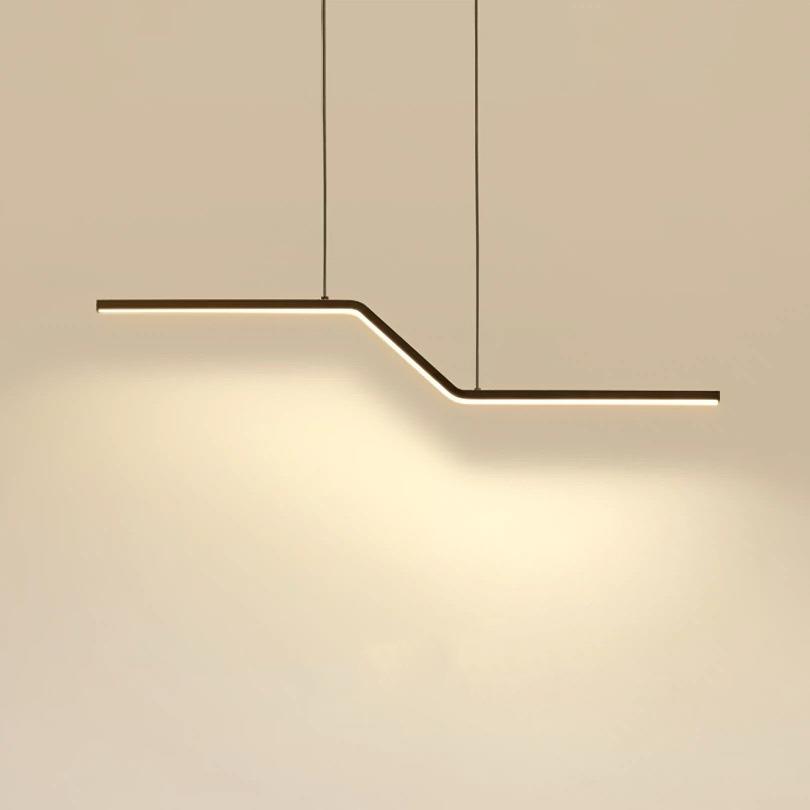 新款家装商用厅吊客KDF厅现代简约创意一卧室温餐馨灯吧台字长条