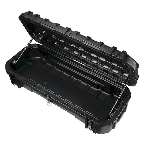 厂家95升塑车顶装备三工具箱黑色通用塑料储周备防护储藏转BR-T95